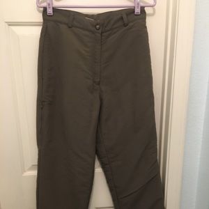 North Face fleece lined pants